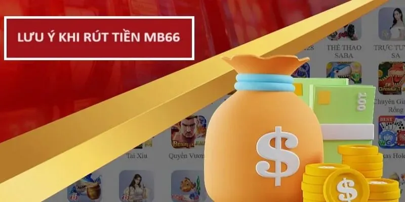 lưu ý khi rút tiền